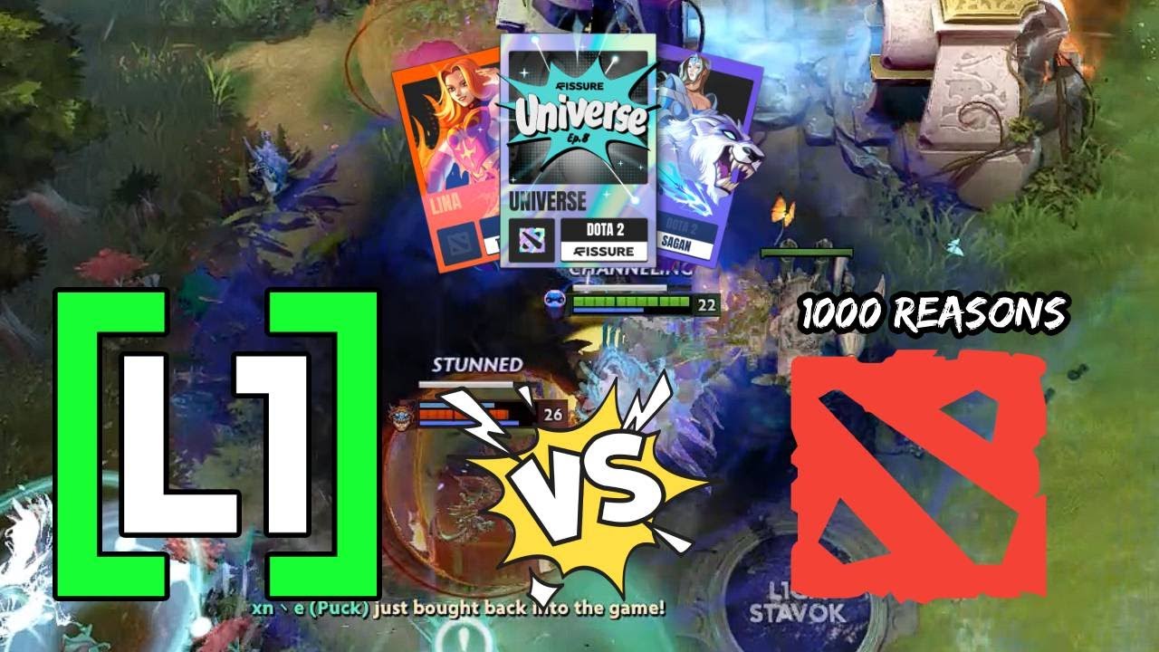 L1GA TEAM vs 1000 reasons - FISSURE Universe Episode 8 