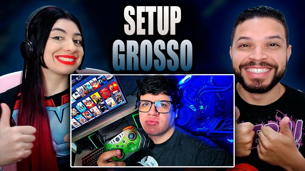 SETUP DO HOMI 👍 | Games EduUu (REACT)