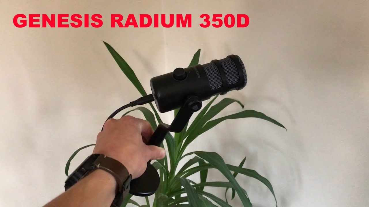 Test mikrofonu Genesis Radium 350d