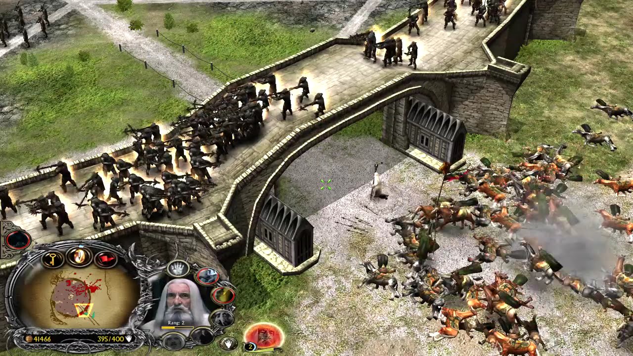 Lotr BFME 1, Edain Mod, Evil Campaign 1. Mission  Isengard