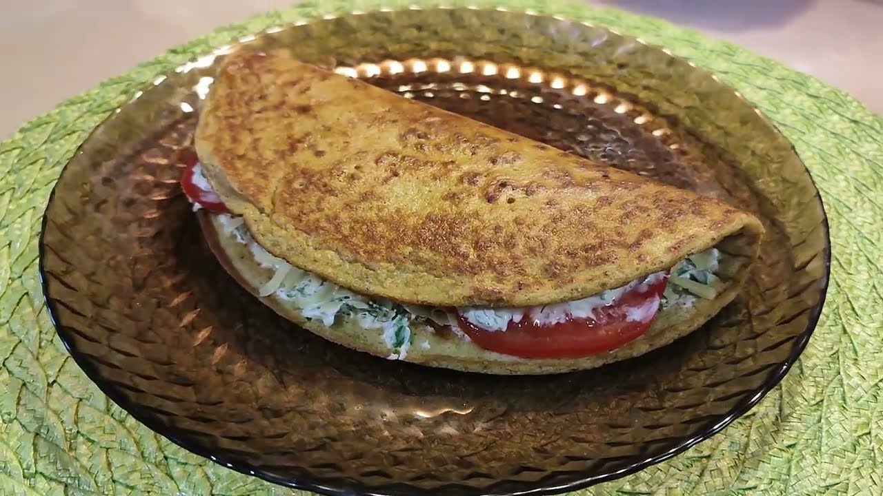 Чудесный лёгкий завтрак - овсянный блин!!!