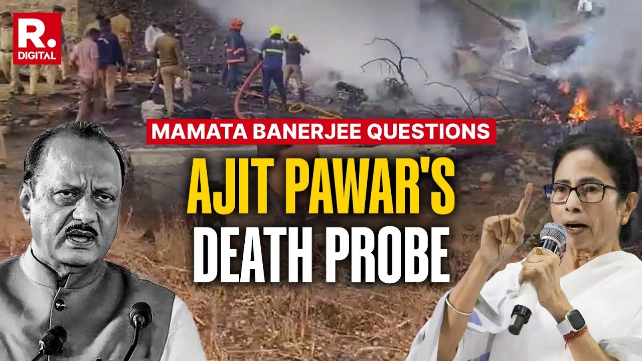 Mamata Banerjee Raises Doubts Over Integrity of Investigation Of Ajit Pawar's Death