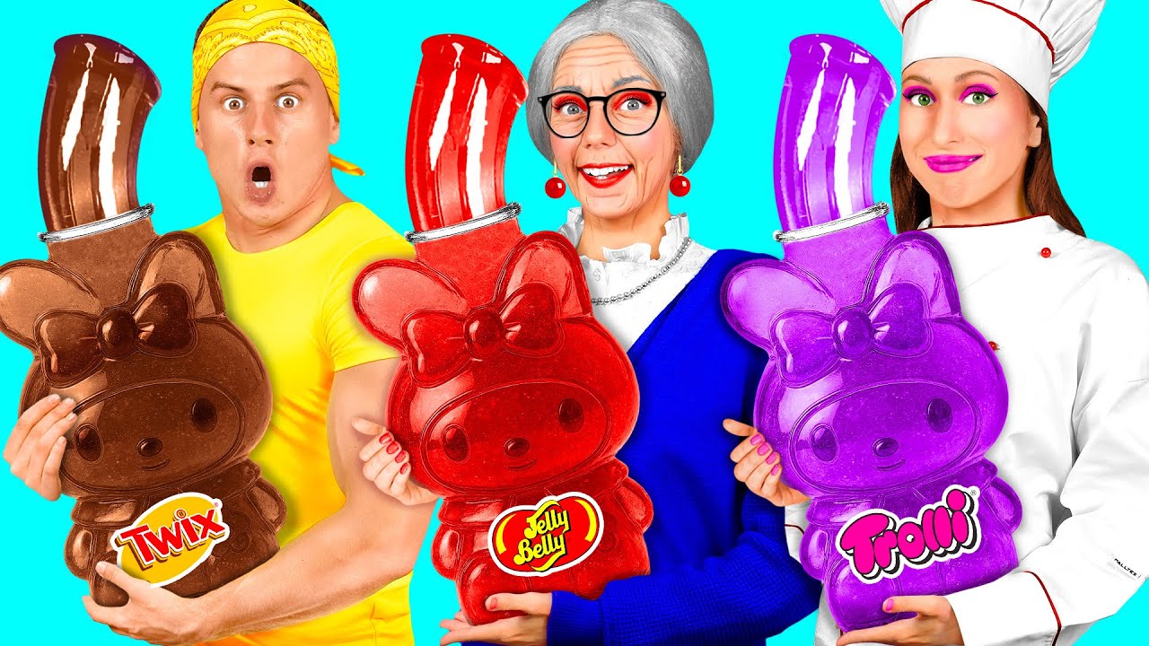Кулинарный Челлендж: Я против Бабушки | Веселые Идеи с Едой от Fun Teen