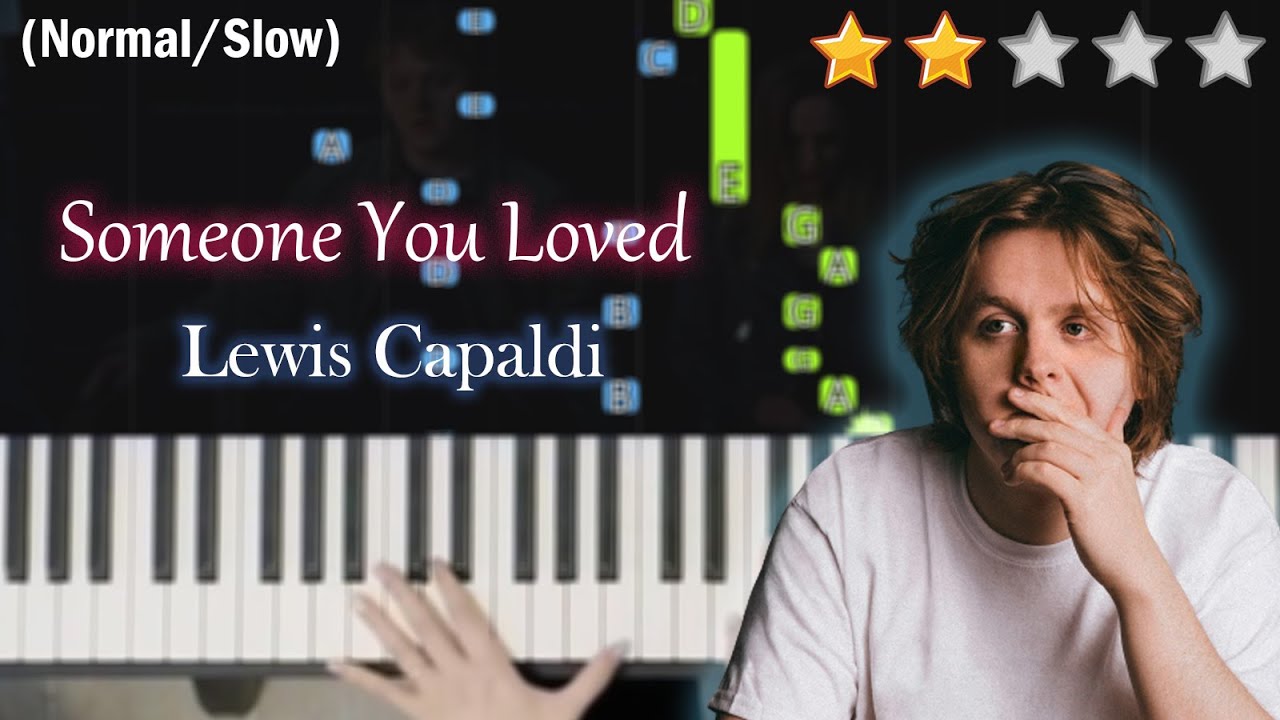「鋼琴教學」Someone You Loved－Lewis Capaldi | Piano Cover 琴譜