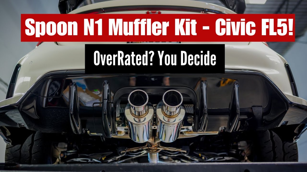 Spoon Sports FL5 N1 Exhaust Over Rated? Lets Find Out