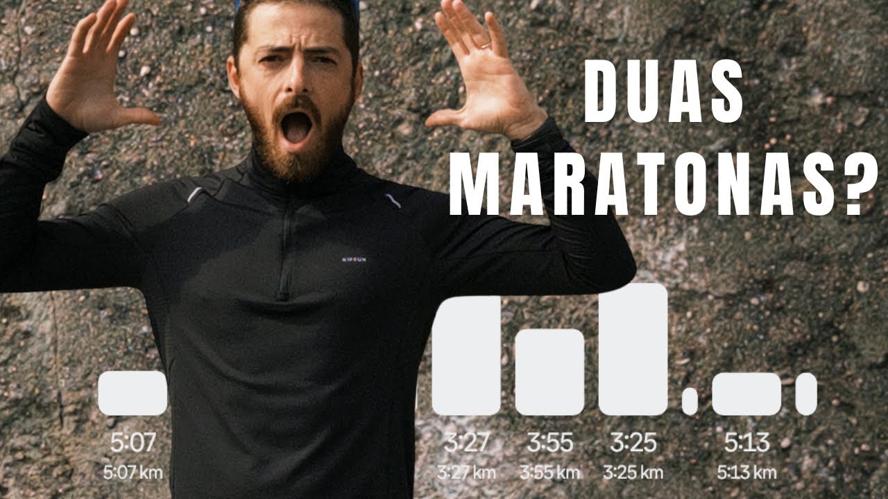 Não estava nos planos… agora são duas maratonas 😱