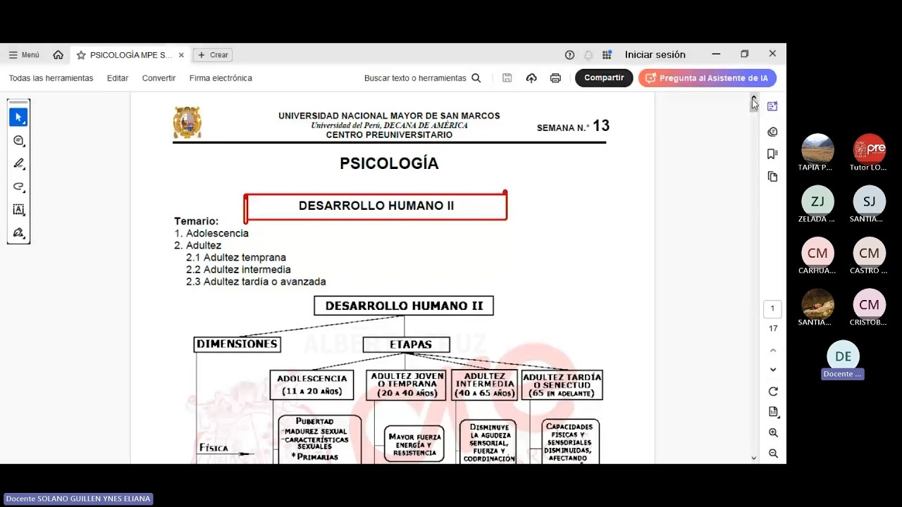 Psicología - Semana 13 - Pre San Marcos Ciclo 2025-II (Nuevo Ciclo)