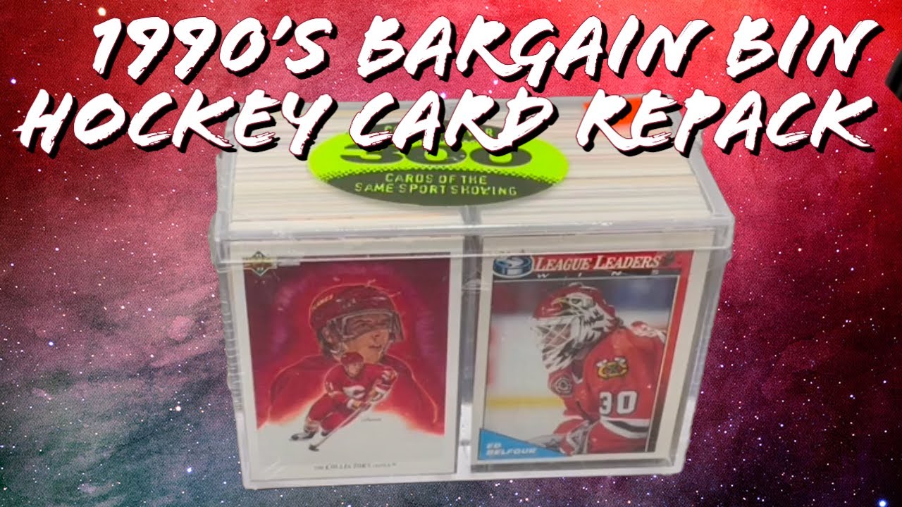 TONS OF 90s HOCKEY STARS | 1990's Retail Hockey Card Repack (300 Cards!)