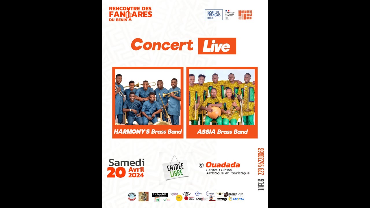 RENCONTRE DES FANFARES DU BENIN 2024: Grand Concert Live  [HARMONY'S BRASS BAND / ASSIA BRASS BAND]