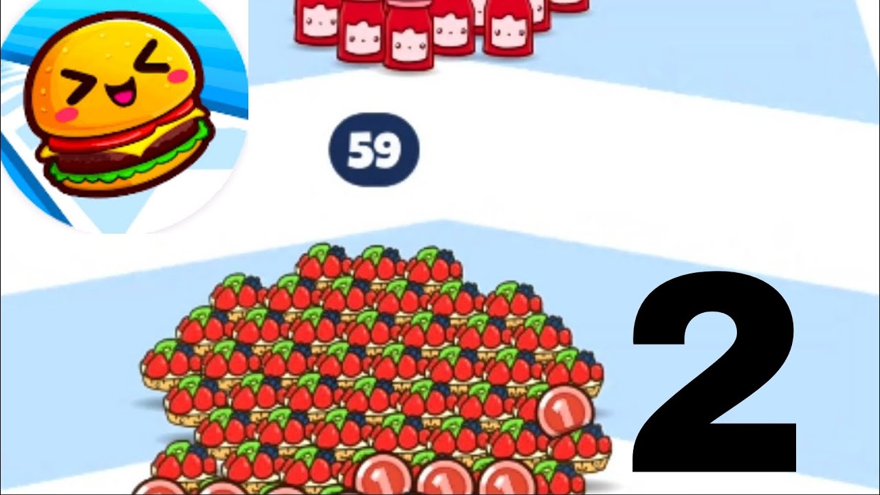 FOOD RUN NEW GAMEPLAY |  ANDROID IOS . #2 