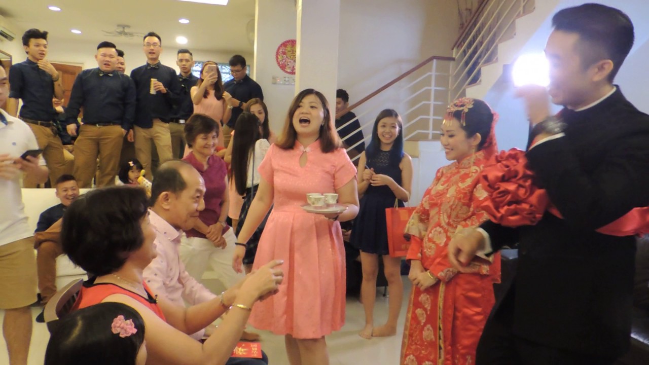 大妗Carine筱沩为您开心主持的敬茶仪式！