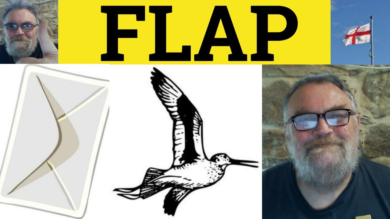 🔵 Flap Meaning - Flap Examples - Flap Definition - Essential GRE Vocabulary - Flap