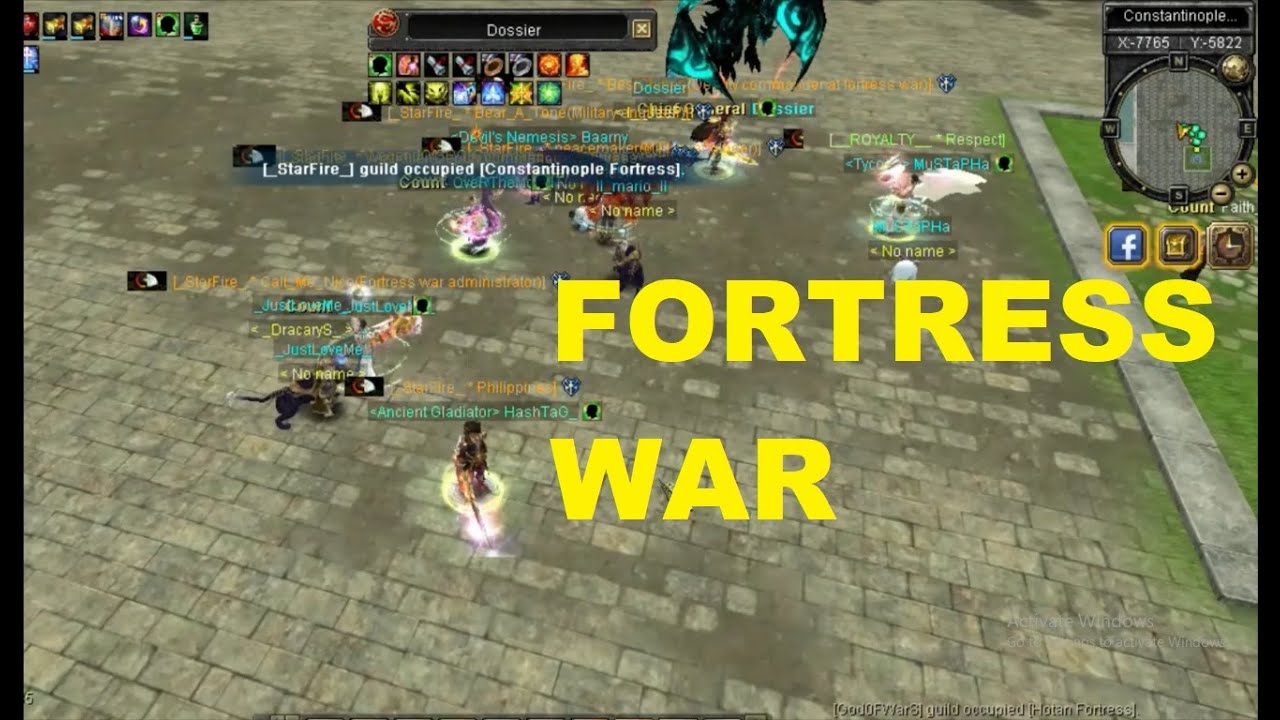Silkroad Online 2020 - FORTRESS WAR