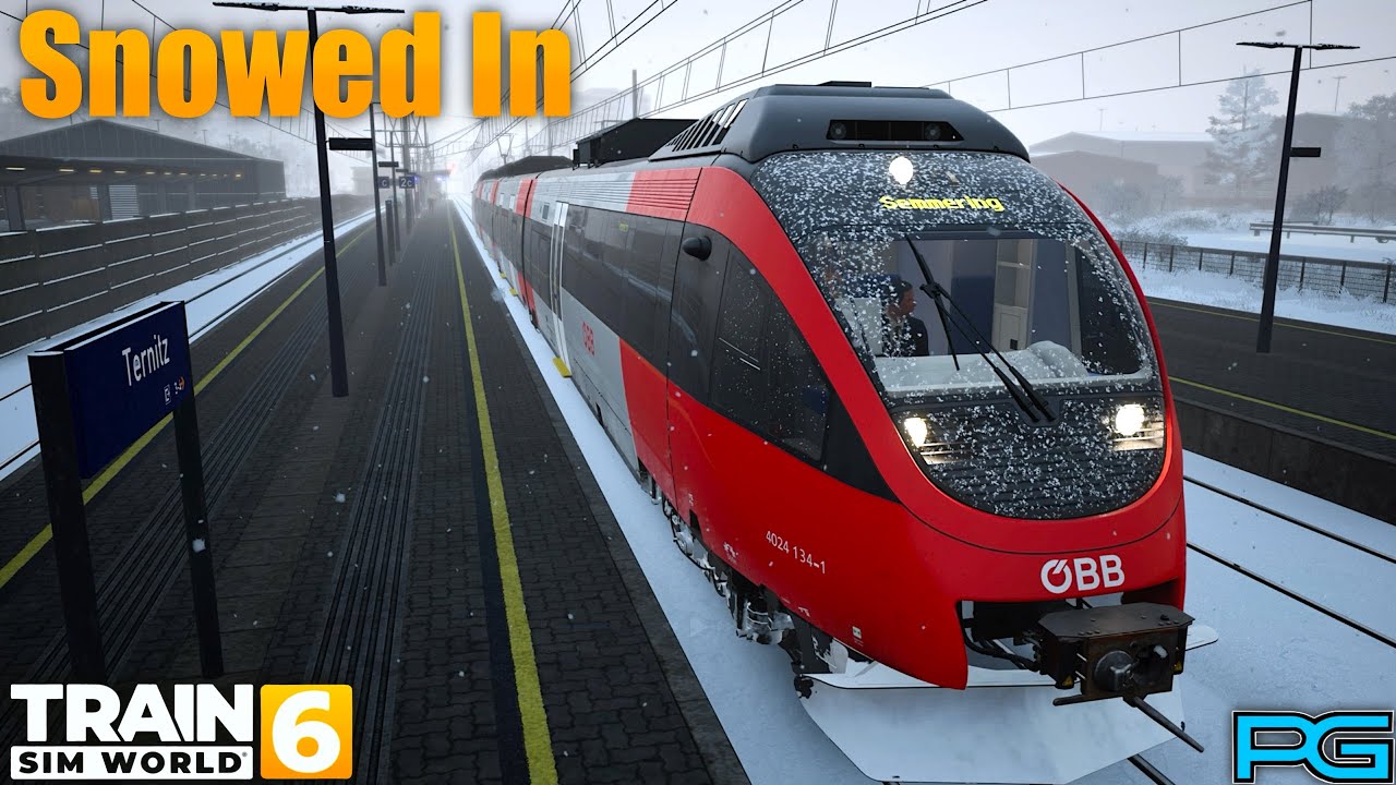 Train Sim World 6 | Semmeringbahn | Snowed In Scenario | ÖBB 4024
