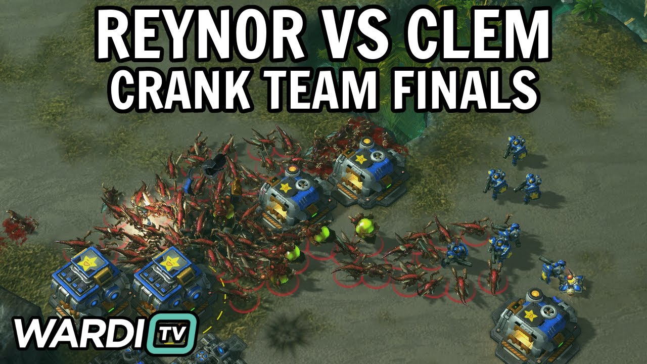 Рейнор против Клема (ZvT) - Финал лиги команд Crank Team [StarCraft 2]