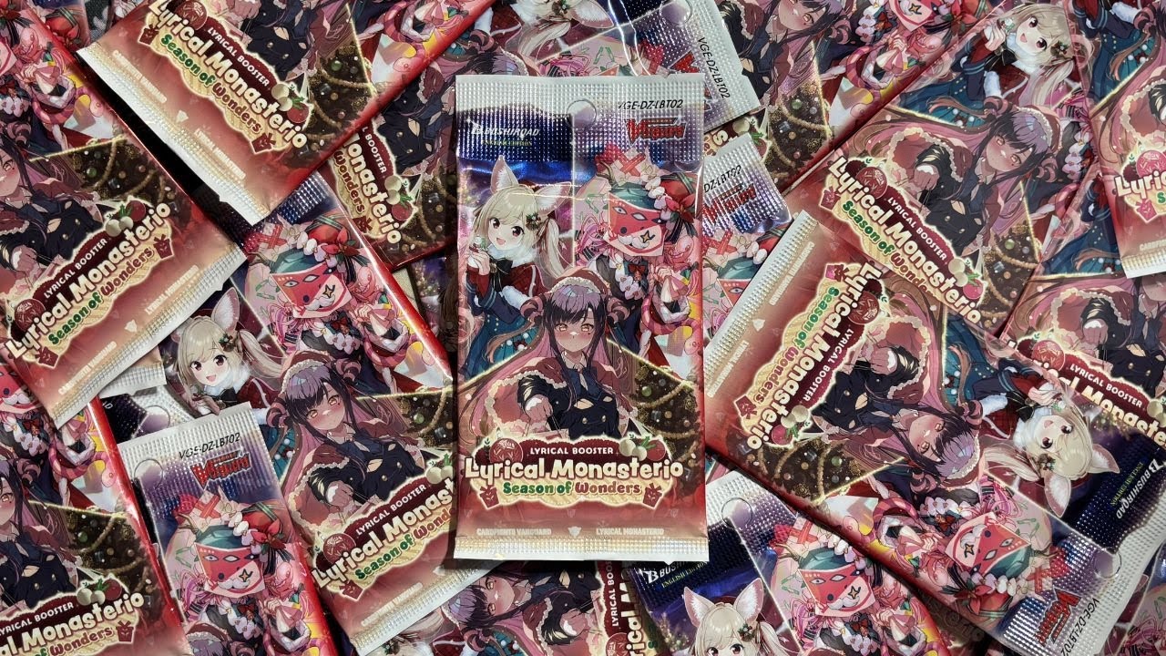 Testing Our Luck With More Season of Wonders Cardfight Vanguard Booster Packs
