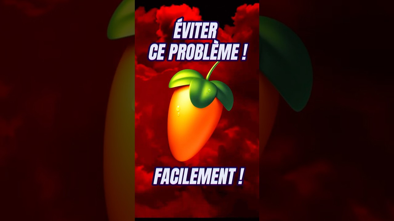 Comment &Eacute;VITER ce PROBL&Egrave;ME sur FL STUDIO Studio #shorts #flstudio