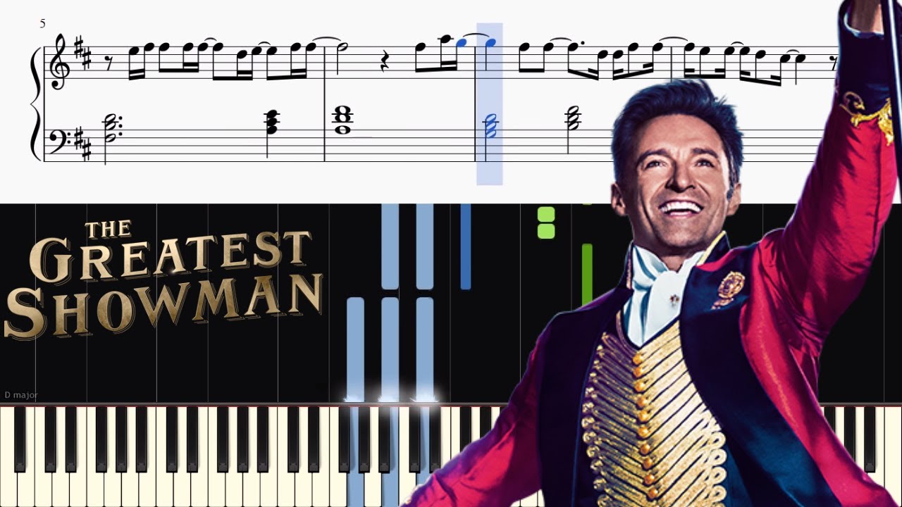 The Greatest Showman - This Is Me - Piano Tutorial + SHEETS