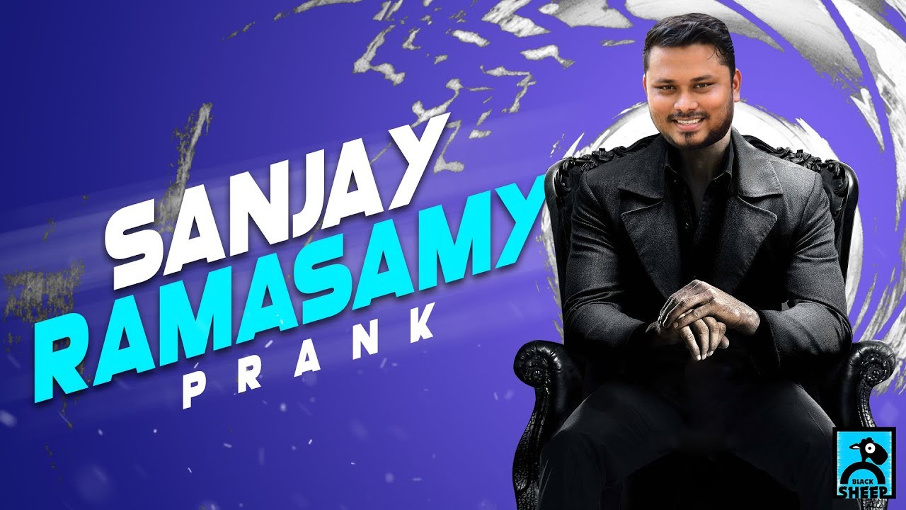 Sanjay Ramasamy Prank | Fun Panrom | Black Sheep