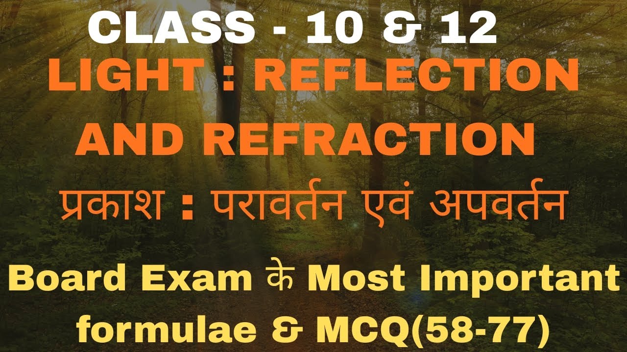 Most important PYQ of Reflection and Refraction @Adarshsinghsirofficial 