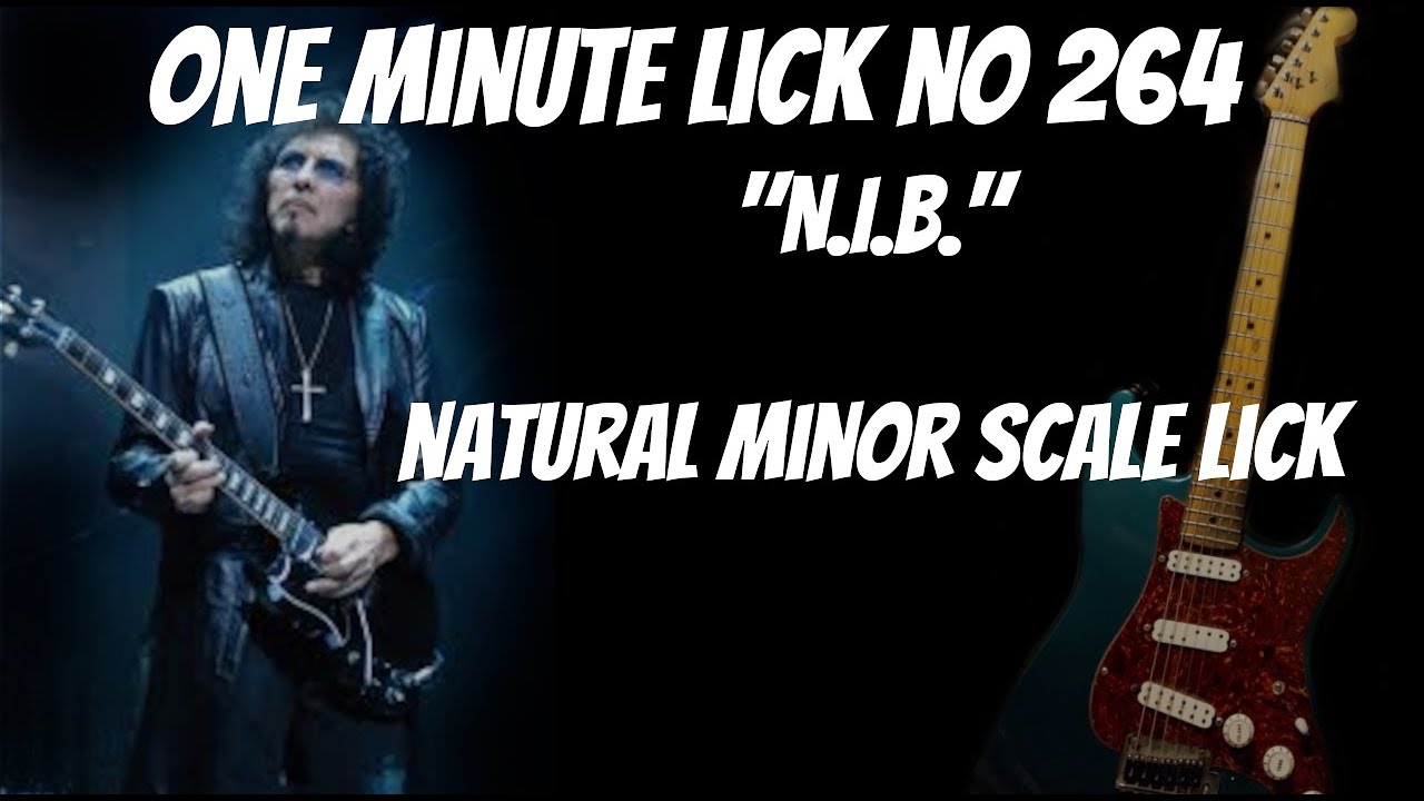 #OneMinuteLick 264 Tony Iommi 
