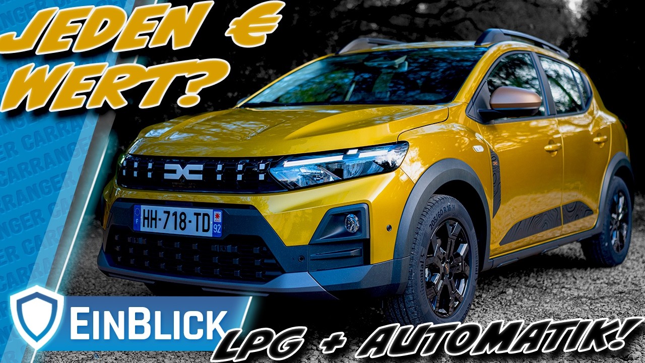 Noch BESSER mit Automatik? Dacia Sandero 2026 ECO-G 120 - Dacias Evergreen ist aufgefrischt
