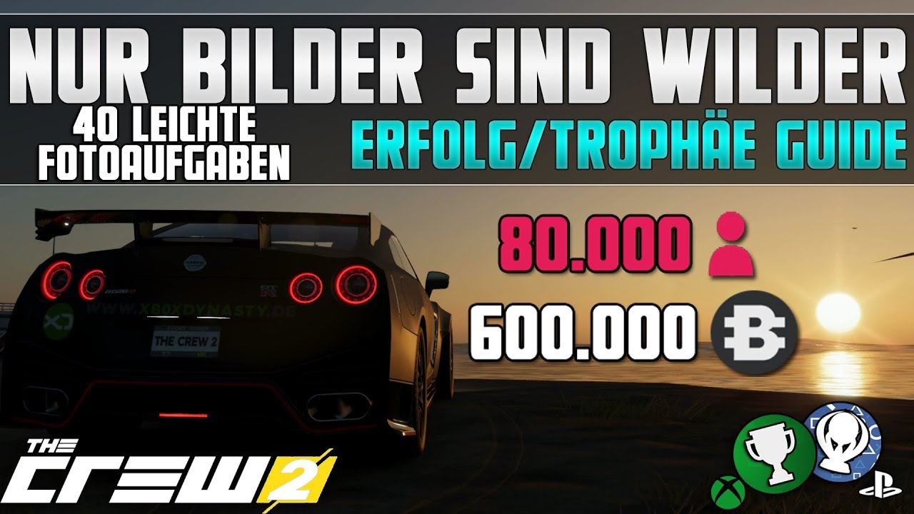 The Crew 2 Guide - 40 Leichte Fotoaufgaben - Nur Bilder sind wilder - Erfolg/Trophäe