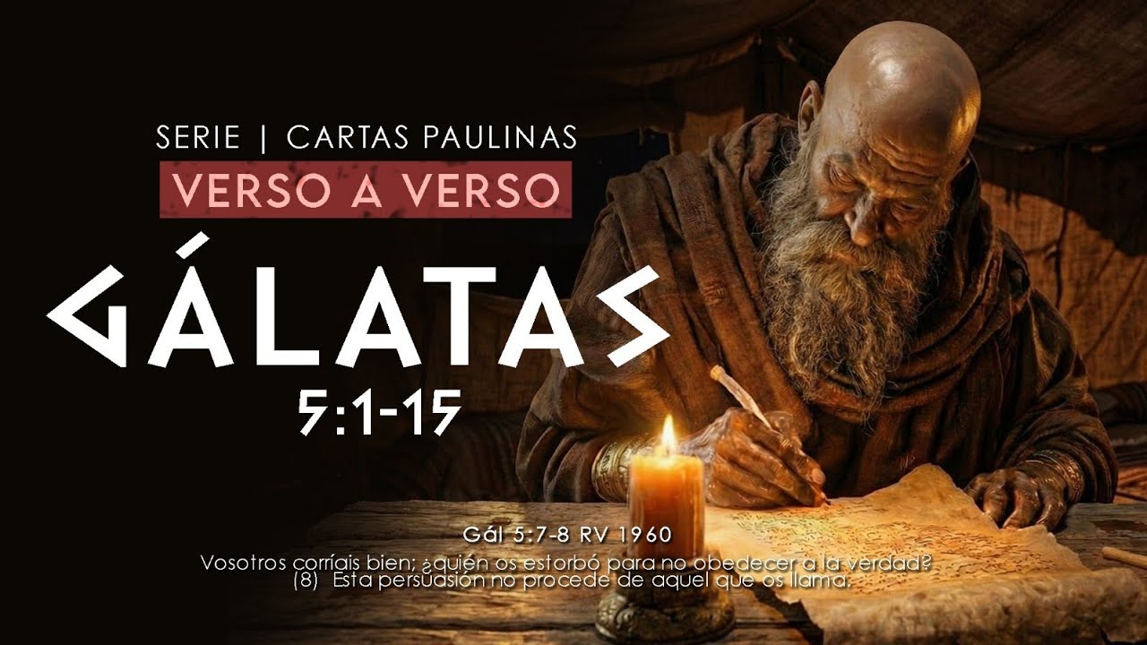 🔥📖  Gálatas 5:1-15 | 