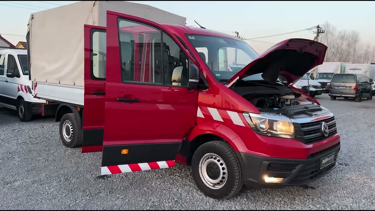 Volkswagen Crafter 2019p. Дублькабіна-Тент 24900$