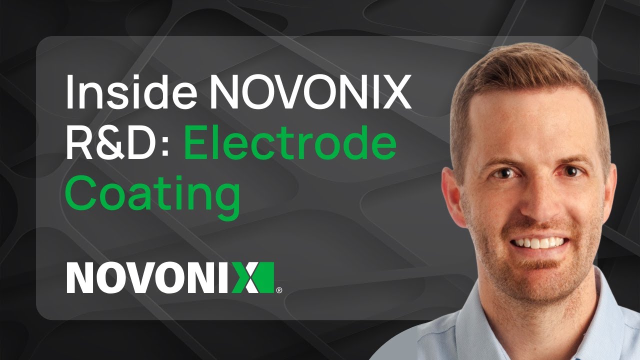 Inside NOVONIX R&D: Electrode Coating Webinar
