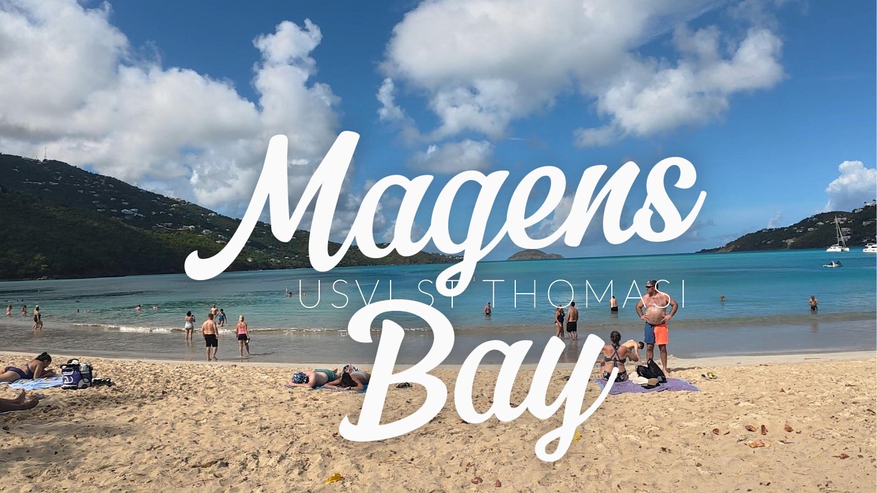 【公主郵輪加勒比海島行】聖托馬斯玩什麼：坐出租車去 Magens Bay Beach