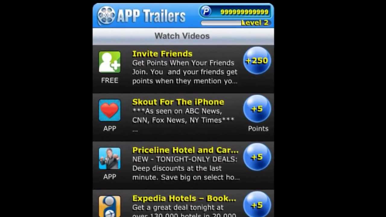 Appredeem - app trailers - free bonus code