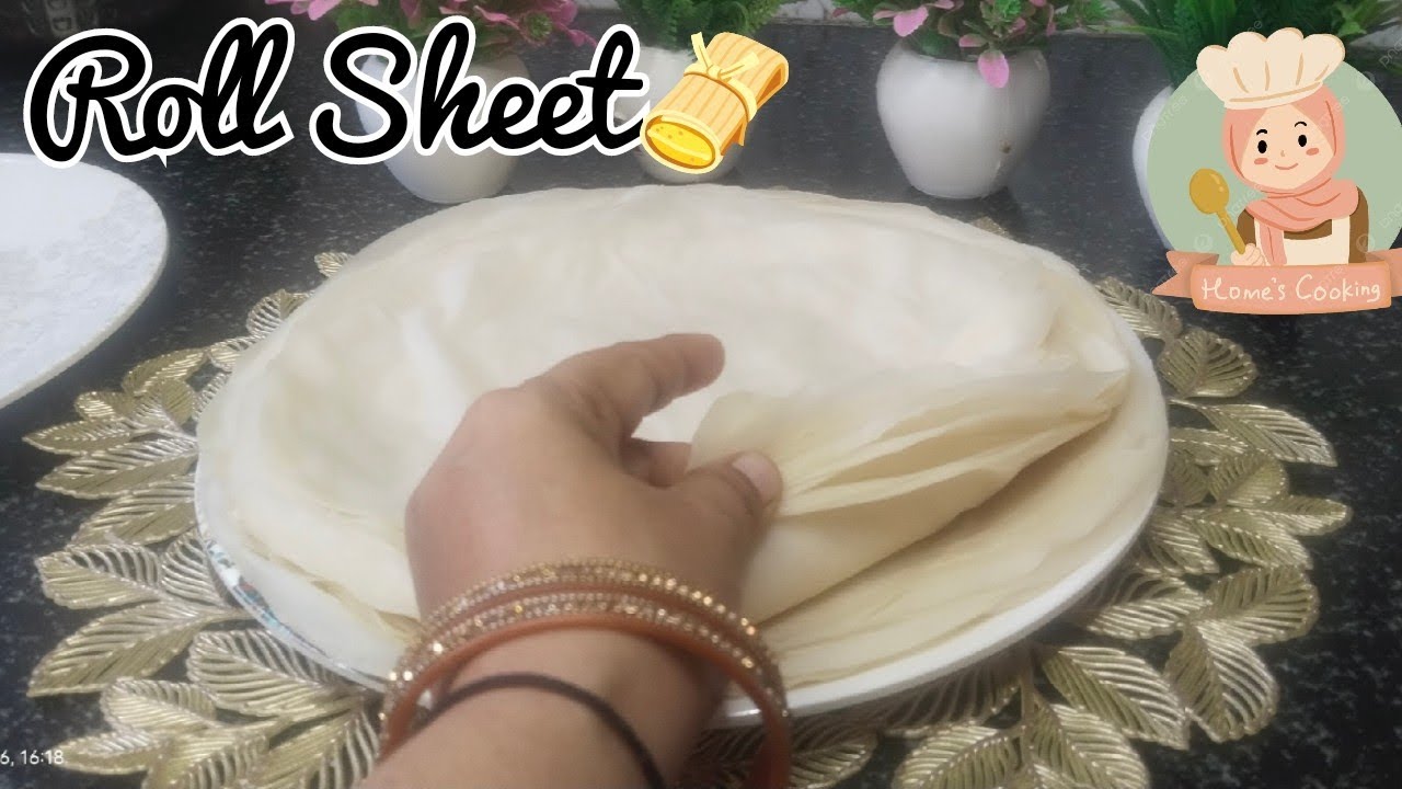 How to make Roll Sheets in low budget? At home in a simple way!  #cooking #food #cookingtips 