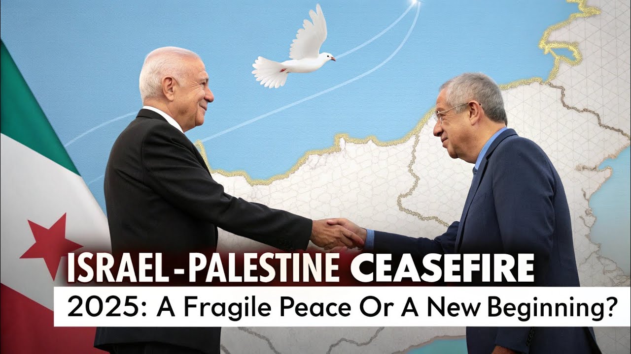 &ldquo;Israel&ndash;Palestine Ceasefire 2025: A Fragile Peace or a New Beginning?&rdquo;