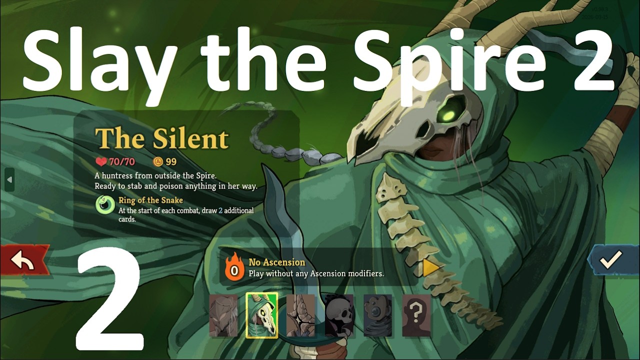 Slay the Spire 2 Early Access #2 - Silent First Run