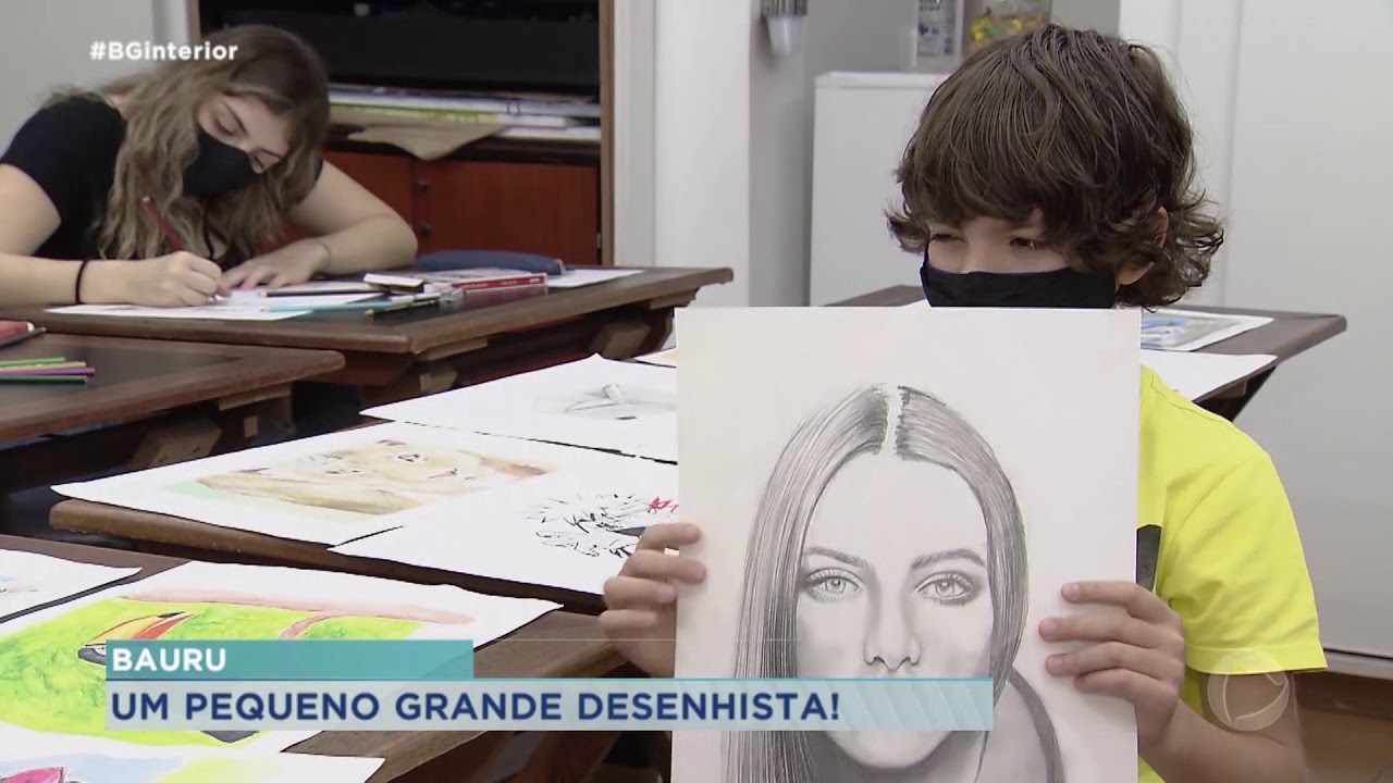 Menino de 9 anos com talento de gente grande