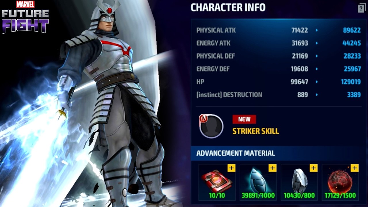 Перед тем, как построить T4 SILVER SAMURAI | Marvel Future Fight