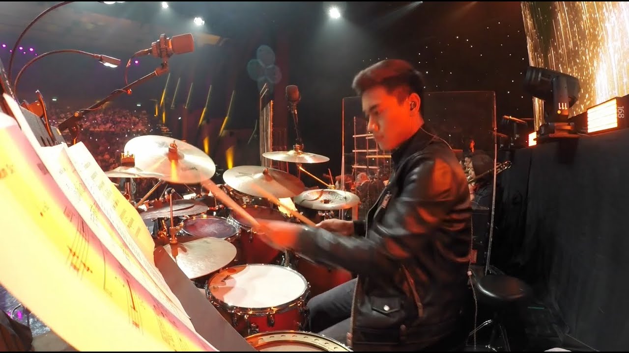 DrumCam - NAKI and No Casualties x Orkestra RTM | Konsert Suara 34 (Zon Tengah) 2025