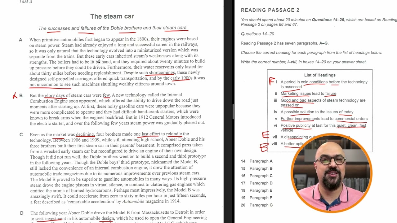 Explaining IELTS reading answers | Cambridge IELTS 18 Test 3 Passage 2
