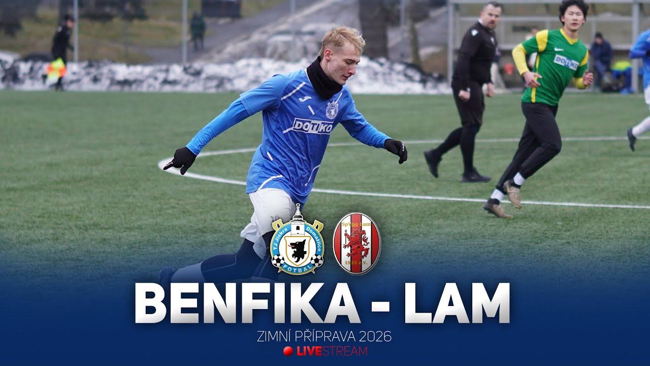🔴 TJ Jiskra Domažlice B - SpVgg Lam | Zimní Příprava 2026 | 28.1.2026