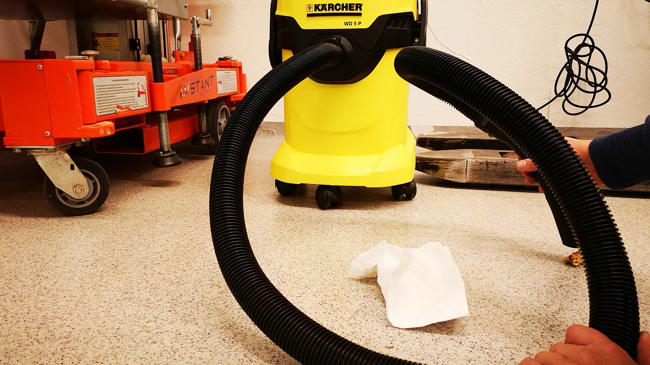 Vacuuming food