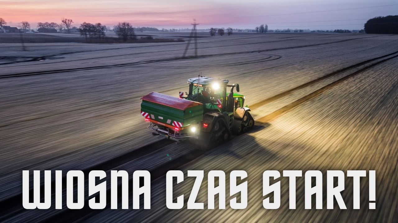 GR Lewandowscy - Nawozy 2026 (sezon rozpoczęty, John Deere 8RX w akcji!)