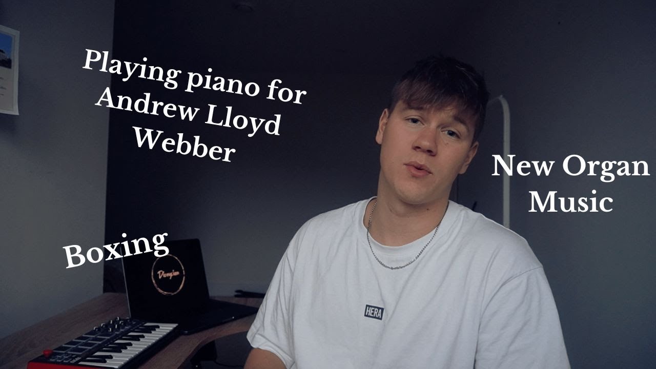 Vlog: Playing piano for Andrew Lloyd Webber, boxing, new music + more | Weird Mondays Ep.2
