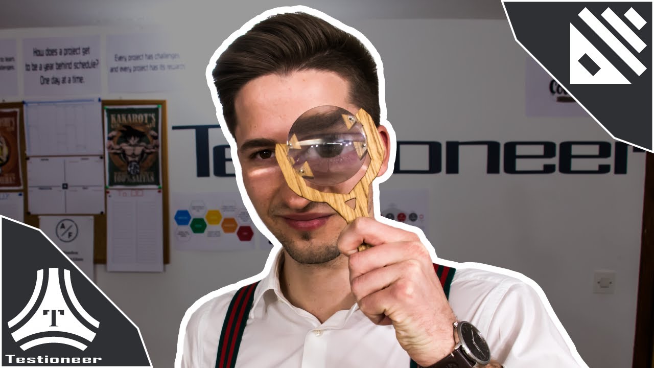 DIY Magnifying 2X Glass | Wooden - Handmade