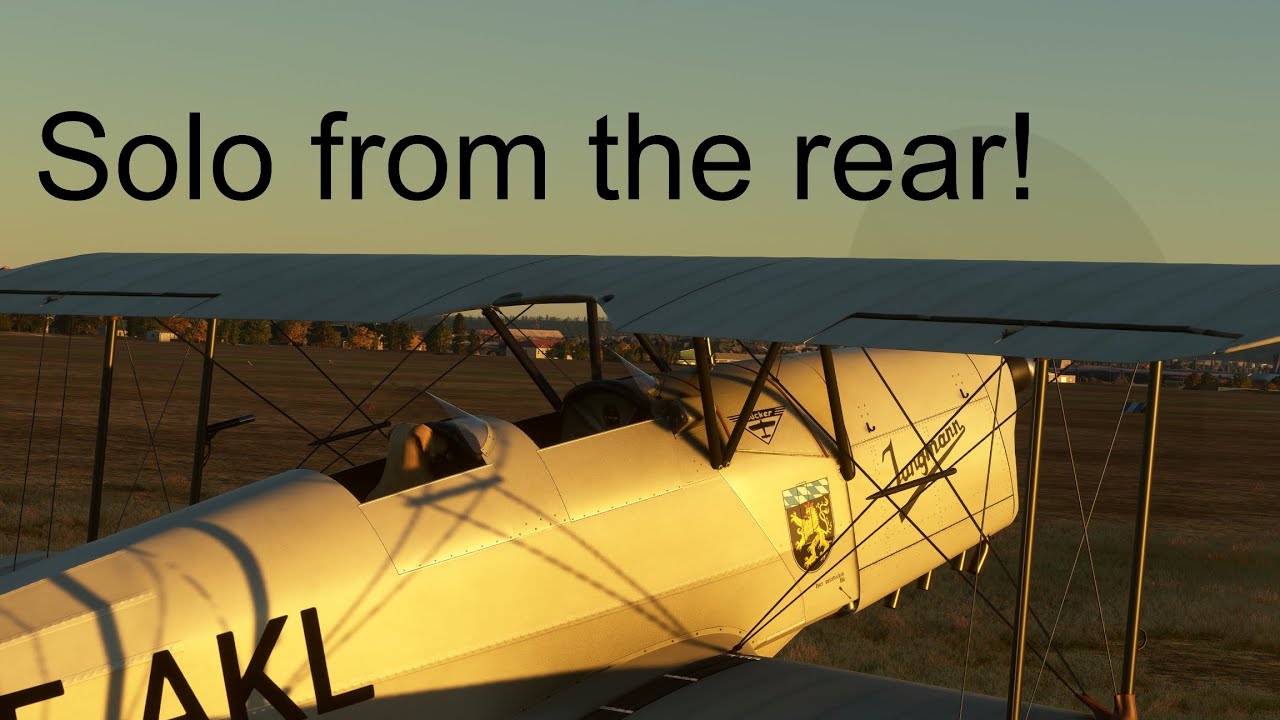 Bücker Punktlandung...