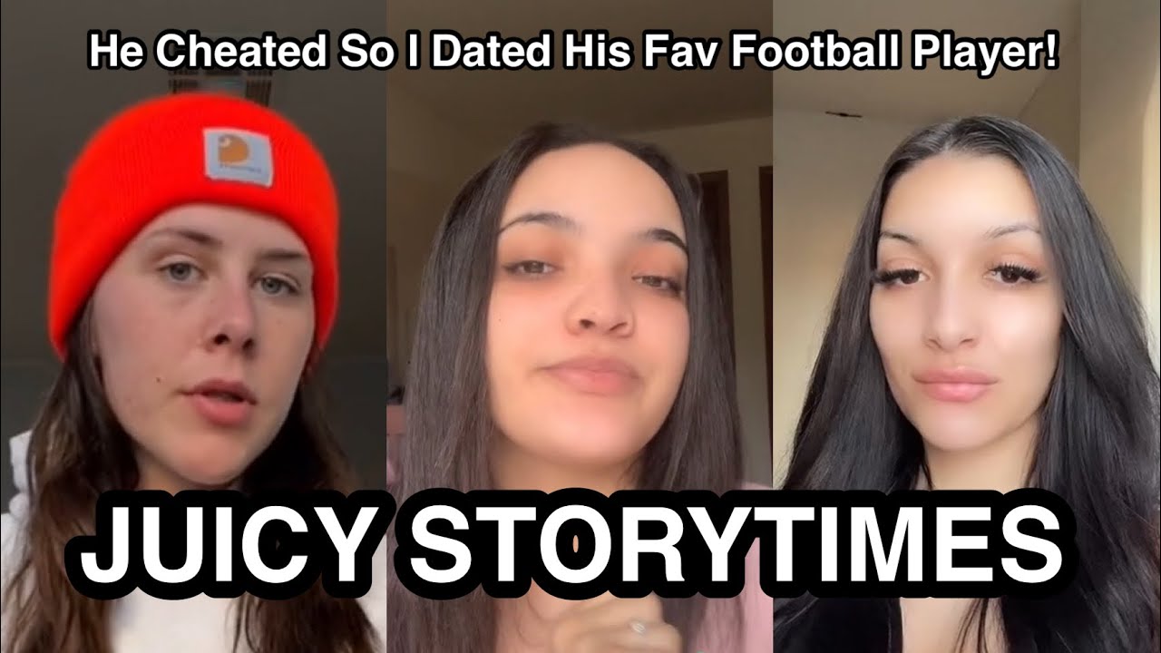 STORYTIME- He Cheated So I Dated His Favorite Football Player! | TikTok Stitch Compilation