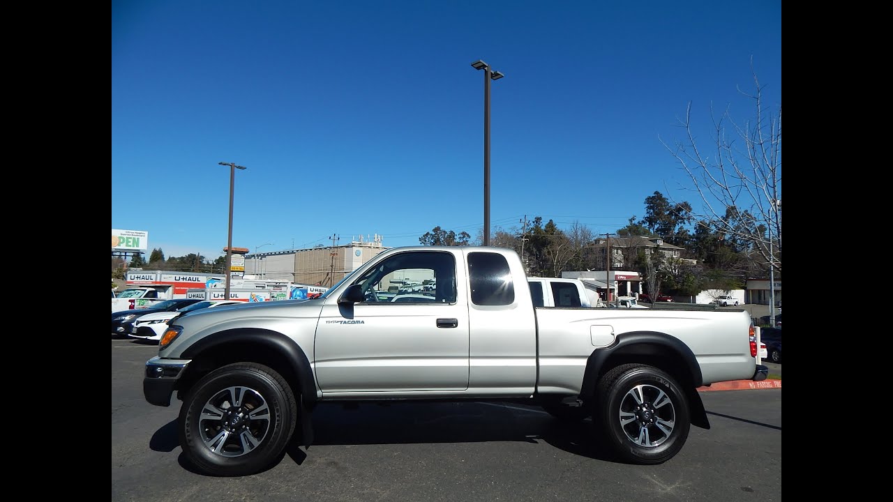 2002 Toyota Tacoma Ext Cab 5 Speed 4x4 in depth walk around video review!