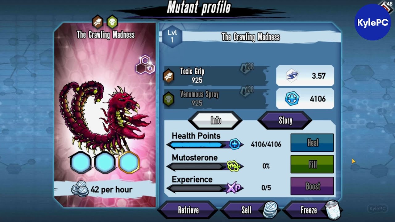 Mutants Genetic Gladiators | The Crawling Madness