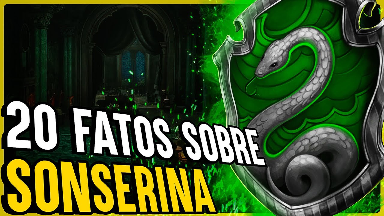 20 FATOS SOBRE A CASA SONSERINA (Slytherin) - Dia do Orgulho Sonserino