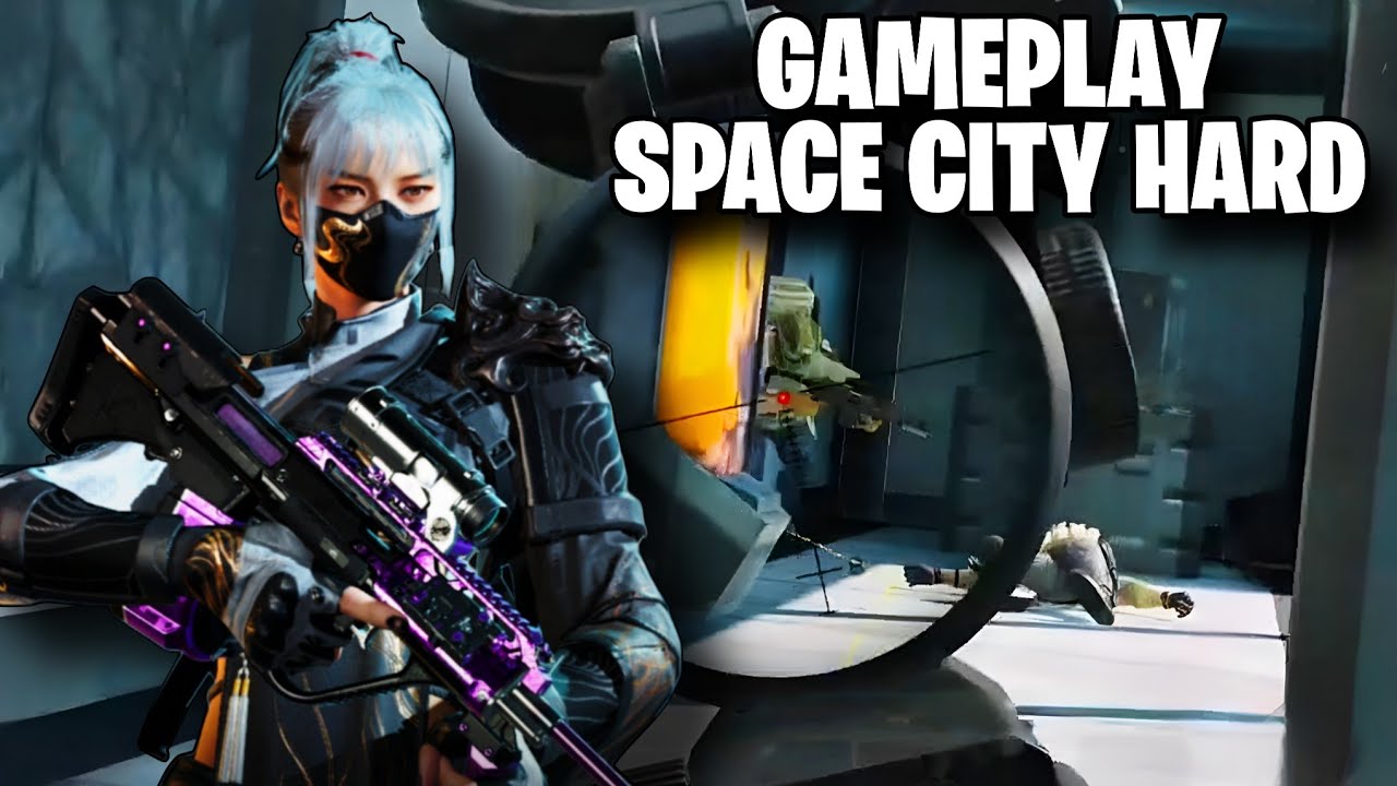 JOGUEI SPACE CITY DIFÍCIL, SÓ CARA FULL 🤑  - GARENA DELTA FORCE MOBILE